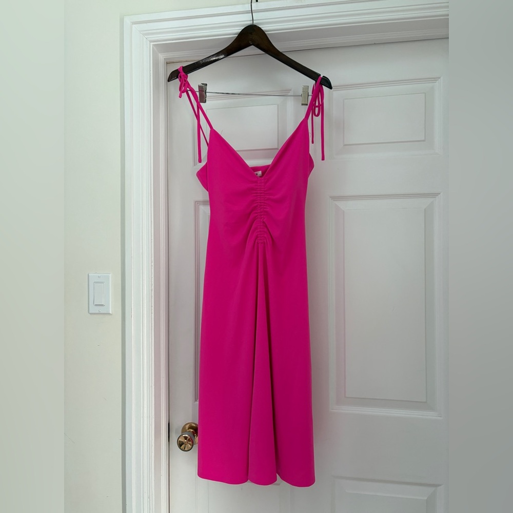 NWT Steve Madden Vibrant Pink Strapless Dress